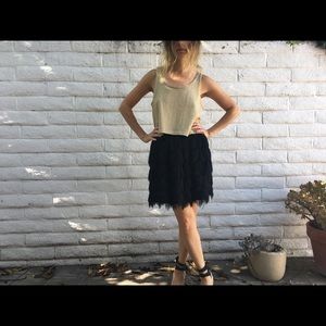 Fringe skirt